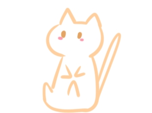 超簡單的小貓咪<a href=http://www.inspiredelm.com/jianbihua/ target=_blank class=infotextkey>簡筆畫</a>原創(chuàng)教程步驟