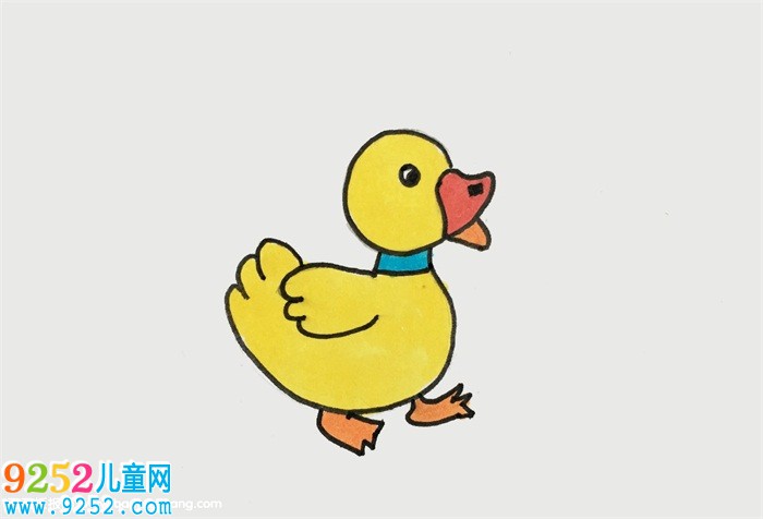 小鴨子怎么畫簡單漂亮