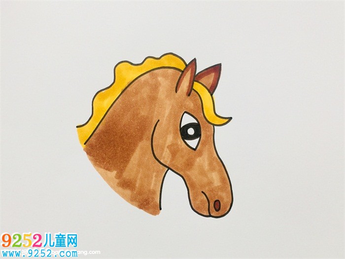 馬頭怎么畫
