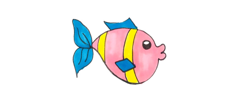 簡單的小魚怎么畫