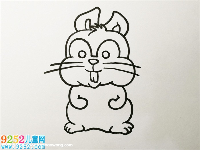 如何畫一只松鼠