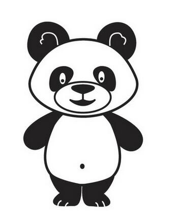 熊貓簡(jiǎn)筆步驟及圖片