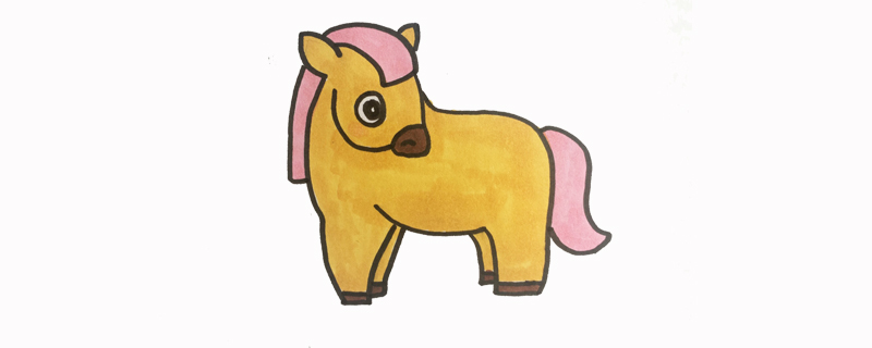 簡單又好畫的小馬