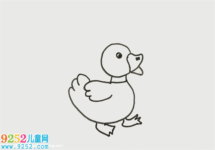 小鴨子怎么畫簡單漂亮