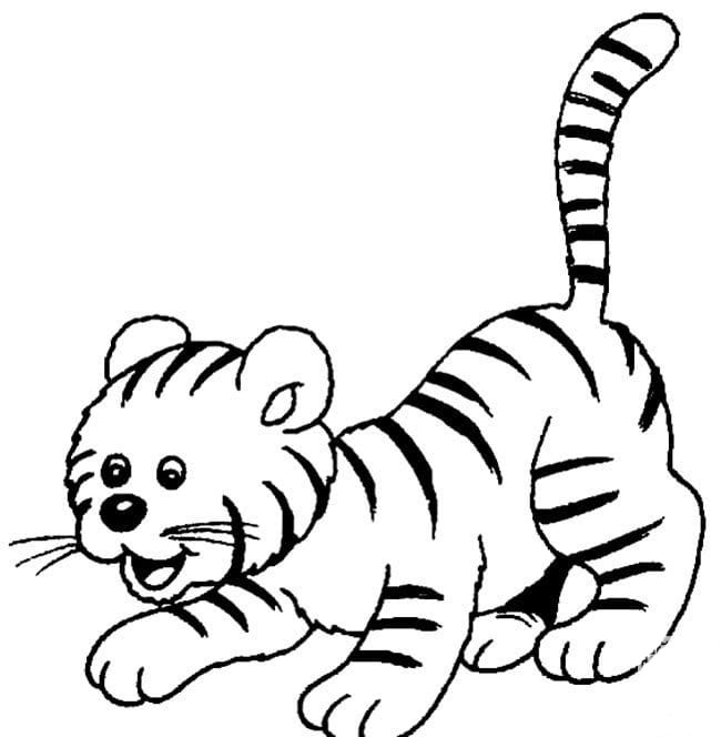 小老虎<a href=http://www.inspiredelm.com/jianbihua/ target=_blank class=infotextkey>簡(jiǎn)筆畫</a>圖片,老虎兒童繪畫作品,動(dòng)物<a href=http://www.inspiredelm.com/jianbihua/ target=_blank class=infotextkey>簡(jiǎn)筆畫</a>,老虎<a href=http://www.inspiredelm.com/jianbihua/ target=_blank class=infotextkey>簡(jiǎn)筆畫</a>