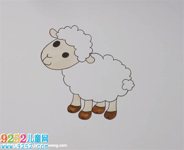綿羊怎么畫(huà)