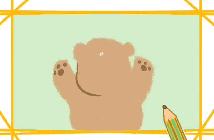 超可愛的熊上色<a href=http://www.inspiredelm.com/jianbihua/ target=_blank class=infotextkey>簡筆畫</a>要怎么畫