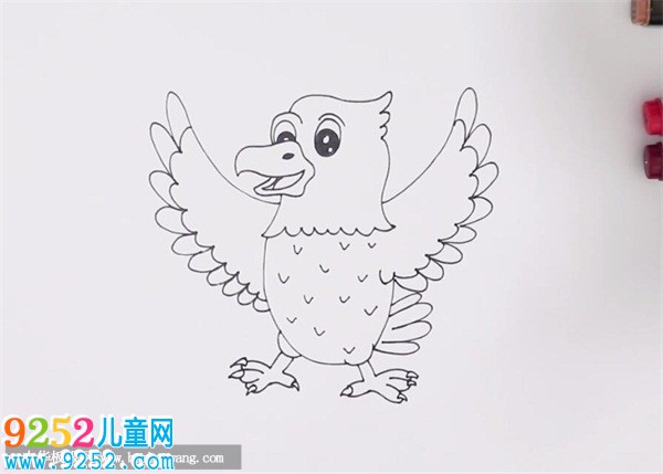 老鷹<a href=http://www.inspiredelm.com/jianbihua/ target=_blank class=infotextkey>簡筆畫</a>
