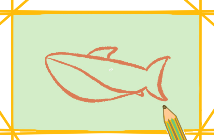 壞壞的鯊魚上色<a href=http://www.inspiredelm.com/jianbihua/ target=_blank class=infotextkey>簡筆畫</a>要怎么畫