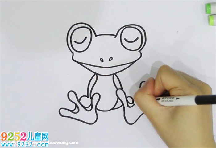 睡覺的青蛙<a href=http://www.inspiredelm.com/jianbihua/ target=_blank class=infotextkey>簡筆畫</a>