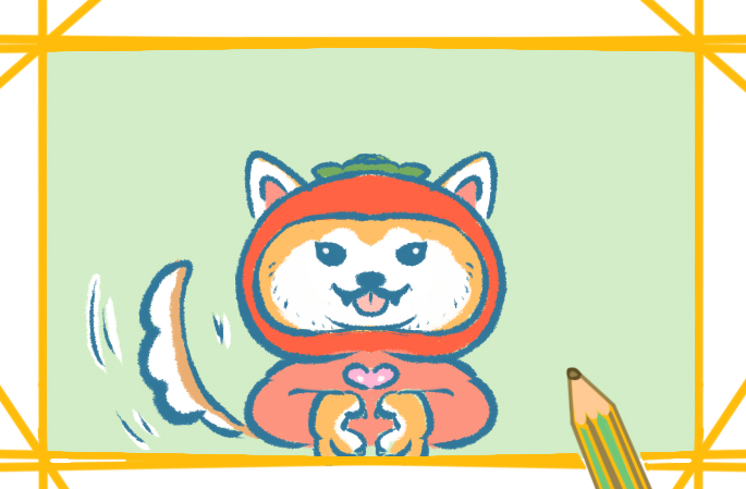 可愛(ài)的狗狗<a href=http://www.inspiredelm.com/jianbihua/ target=_blank class=infotextkey>簡(jiǎn)筆畫(huà)</a>圖片怎么畫(huà)