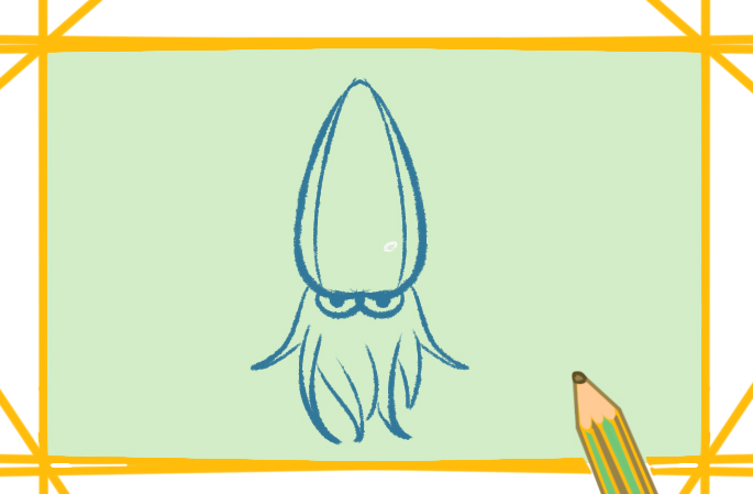 聰明的章魚上色<a href=http://www.inspiredelm.com/jianbihua/ target=_blank class=infotextkey>簡筆畫</a>要怎么畫