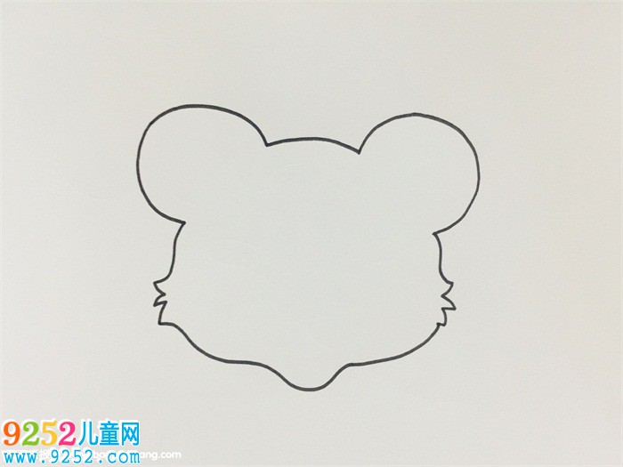 老虎<a href=http://www.inspiredelm.com/jianbihua/ target=_blank class=infotextkey>簡筆畫</a>步驟教程