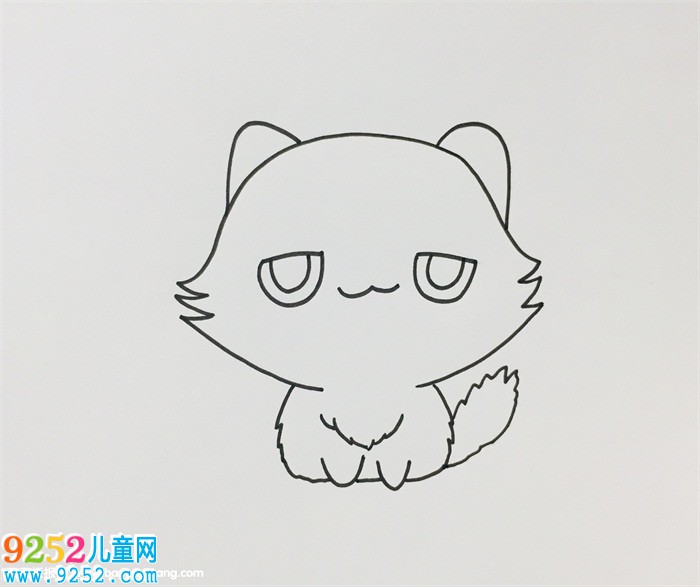 簡(jiǎn)易貓畫法