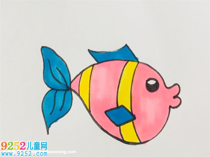 簡單的小魚怎么畫