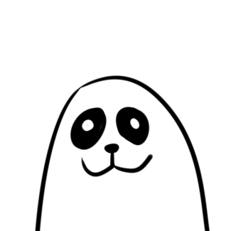 超簡單的熊貓頭<a href=http://www.inspiredelm.com/jianbihua/ target=_blank class=infotextkey>簡筆畫</a>原創(chuàng)教程步驟