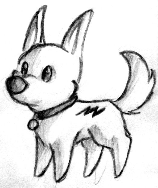 柴犬簡筆畫