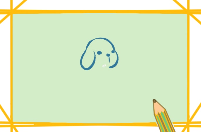 乖巧的金毛<a href=http://www.inspiredelm.com/jianbihua/ target=_blank class=infotextkey>簡筆畫</a>圖片怎么畫