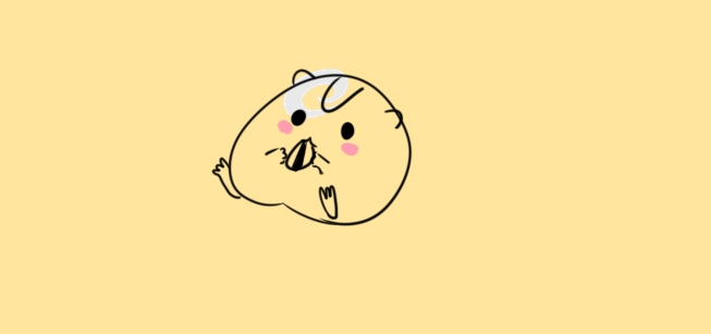 可愛(ài)的小倉(cāng)鼠簡(jiǎn)筆怎么畫(huà)