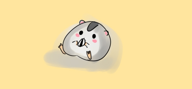 可愛(ài)的小倉(cāng)鼠簡(jiǎn)筆怎么畫(huà)