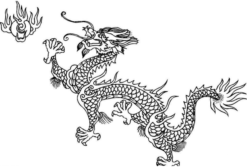 龍的簡筆畫