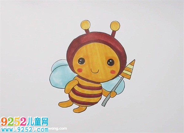 蜜蜂<a href=http://www.inspiredelm.com/jianbihua/ target=_blank class=infotextkey>簡(jiǎn)筆畫(huà)</a>