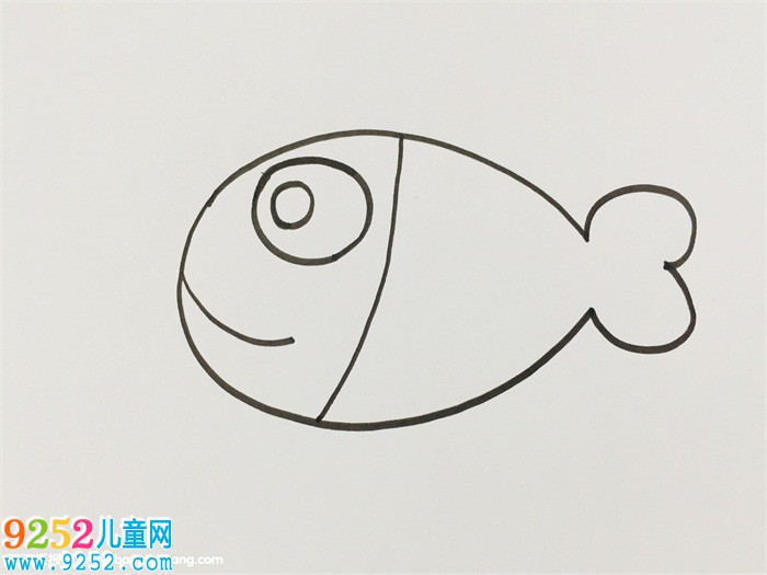 魚的簡(jiǎn)易畫法
