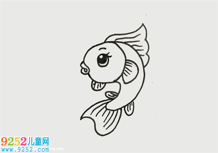小魚怎么畫簡單又好看
