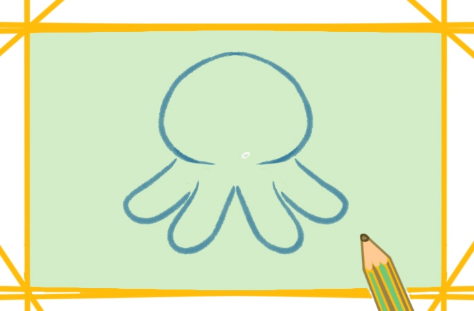 簡單容易的章魚<a href=http://www.inspiredelm.com/jianbihua/ target=_blank class=infotextkey>簡筆畫</a>圖片怎么畫