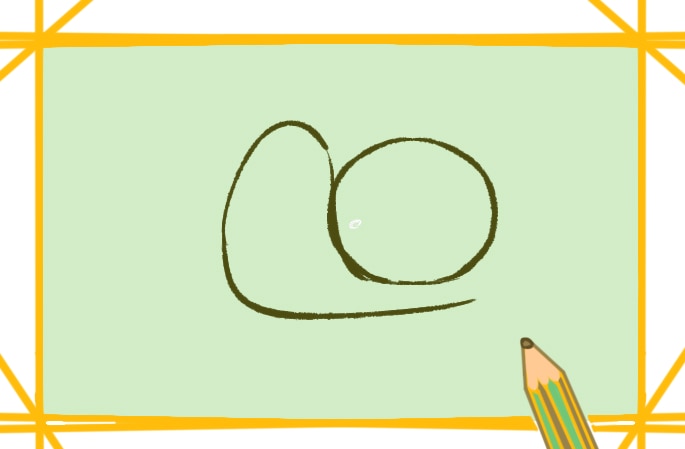 簡單的蝸牛<a href=http://www.inspiredelm.com/jianbihua/ target=_blank class=infotextkey>簡筆畫</a>圖片怎么畫
