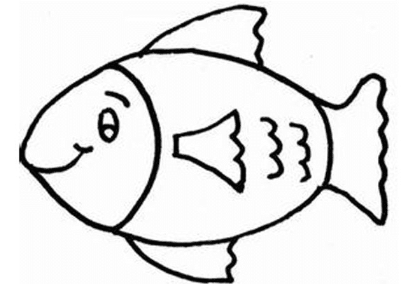 小魚幼兒簡筆