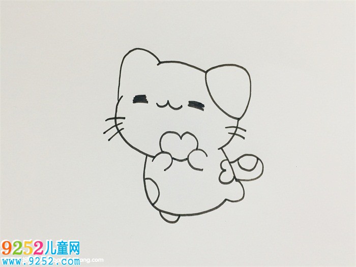 畫一只可愛的小貓咪