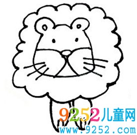 3種創(chuàng)意獅子簡(jiǎn)筆 畫法