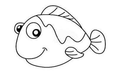小魚幼兒簡筆
