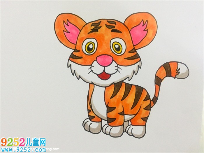 東北虎<a href=http://www.inspiredelm.com/jianbihua/ target=_blank class=infotextkey>簡筆畫</a>步驟