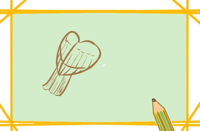 簡單的老鷹<a href=http://www.inspiredelm.com/jianbihua/ target=_blank class=infotextkey>簡筆畫</a>圖片怎么畫