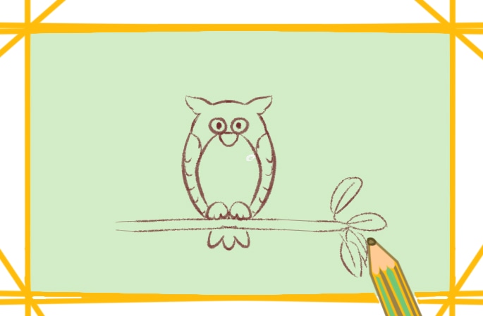 好看的貓頭鷹<a href=http://www.inspiredelm.com/jianbihua/ target=_blank class=infotextkey>簡筆畫</a>圖片怎么畫