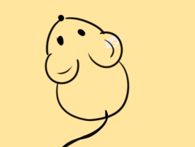 鼠年的老鼠簡(jiǎn)筆怎么畫(huà)