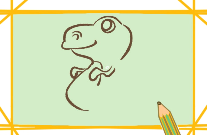 可愛(ài)的恐龍寶寶<a href=http://www.inspiredelm.com/jianbihua/ target=_blank class=infotextkey>簡(jiǎn)筆畫(huà)</a>圖片怎么畫(huà)