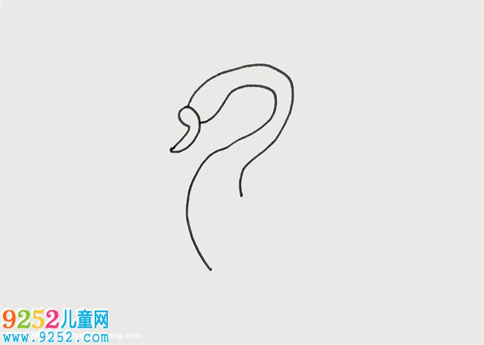 天鵝怎么畫才漂亮