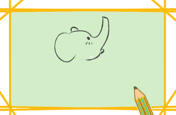漂亮好看的大象上色<a href=http://www.inspiredelm.com/jianbihua/ target=_blank class=infotextkey>簡筆畫</a>要怎么畫