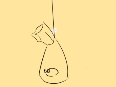 一袋金魚簡筆怎么畫