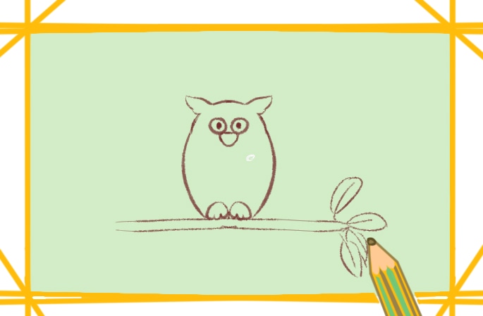 好看的貓頭鷹<a href=http://www.inspiredelm.com/jianbihua/ target=_blank class=infotextkey>簡筆畫</a>圖片怎么畫