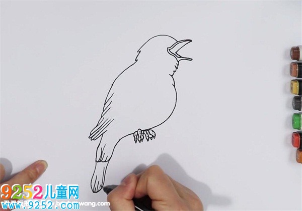 夜鶯<a href=http://www.inspiredelm.com/jianbihua/ target=_blank class=infotextkey>簡筆畫</a>