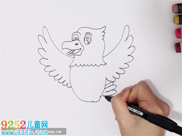 老鷹<a href=http://www.inspiredelm.com/jianbihua/ target=_blank class=infotextkey>簡筆畫</a>