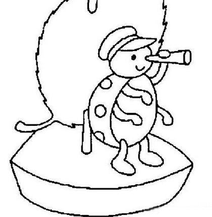 七星瓢蟲簡(jiǎn)筆