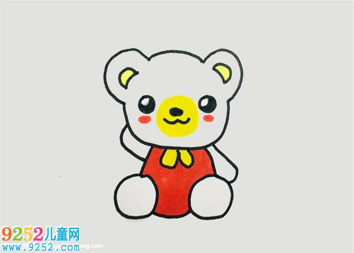 可愛動物簡單畫法