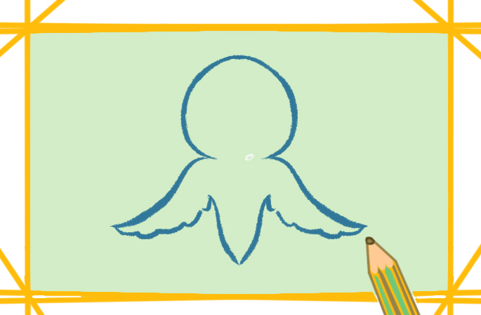開心的章魚上色<a href=http://www.inspiredelm.com/jianbihua/ target=_blank class=infotextkey>簡筆畫</a>要怎么畫
