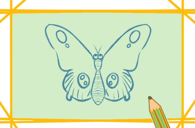 容易畫的蝴蝶上色<a href=http://www.inspiredelm.com/jianbihua/ target=_blank class=infotextkey>簡筆畫</a>要怎么畫