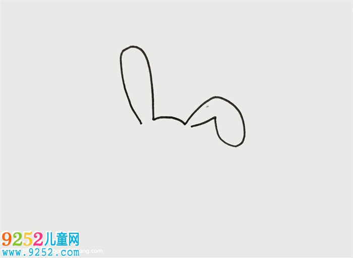 小白兔怎么畫簡單好看